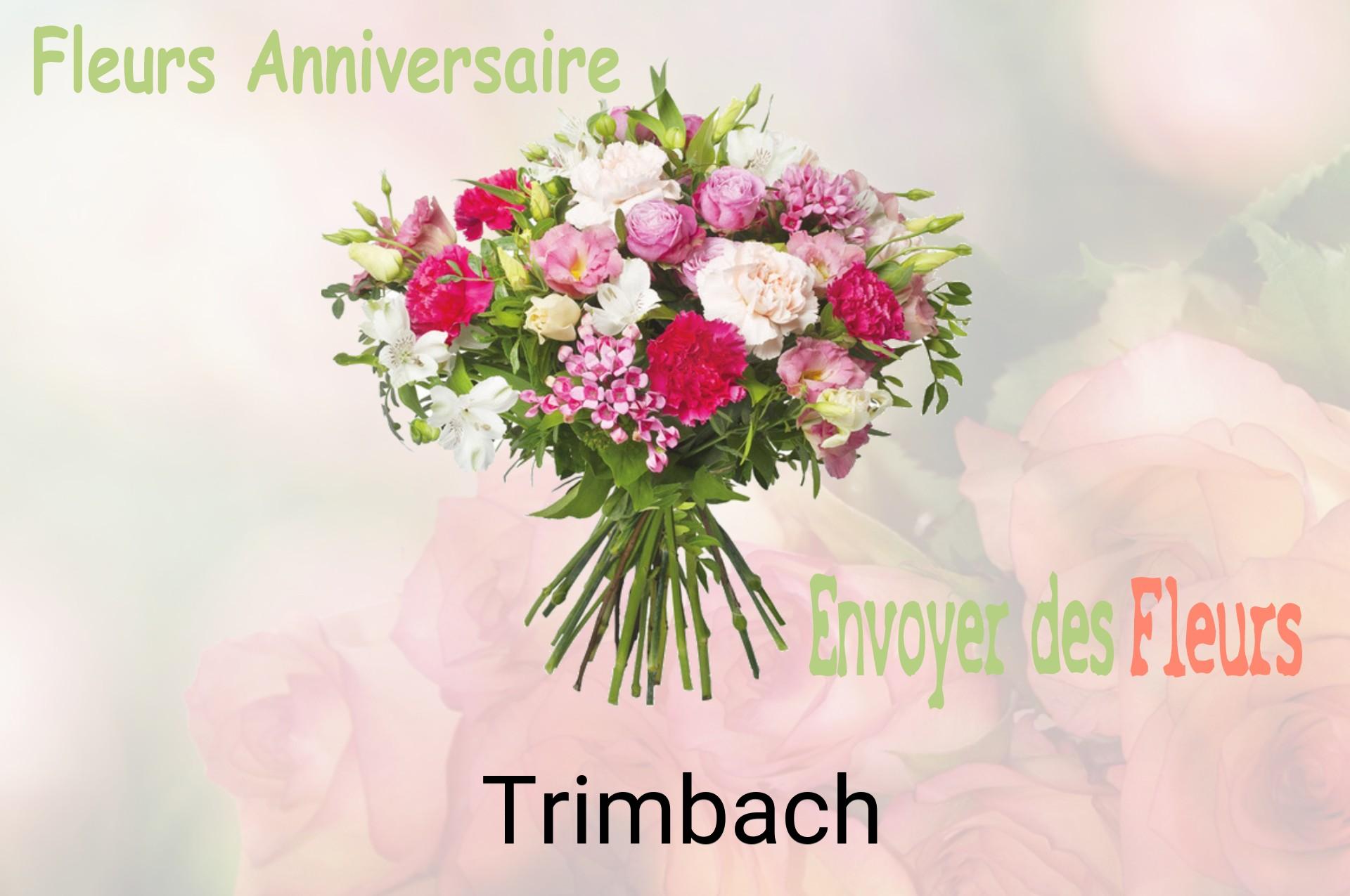 Bouquet de fleurs d’anniversaire livré à Trimbach